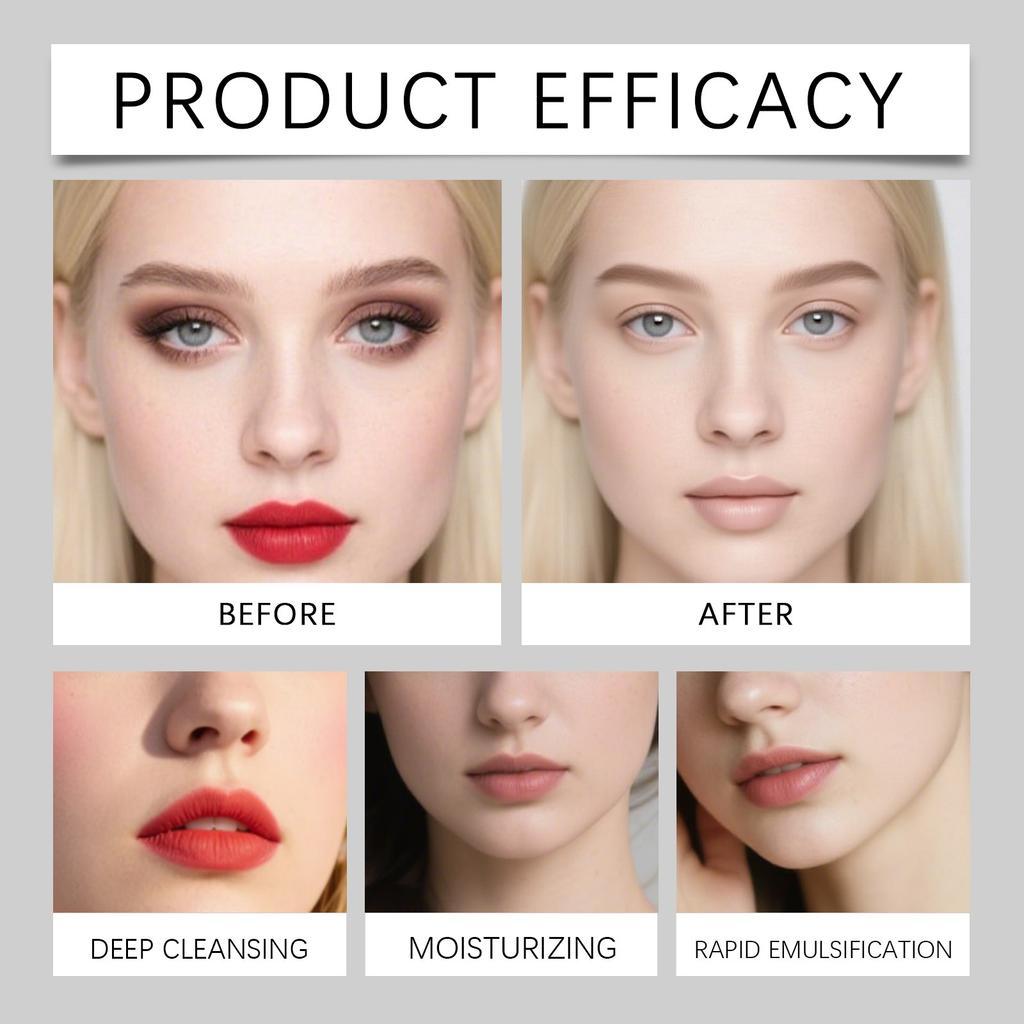 Honey Centella Asiatica Makeup Remover Cream, Butter Soothing Cleansing Cream, Deep Cleansing Without Tightness And Moisturizing