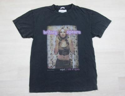 Abercrombie & Fitch Britney Spears T-Shirt (M) Weiches A&F Band T-Shirt Konzert Y2K