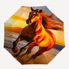Horse, Sunset- Automatic Umbrella,Suitable for Men and Women,Suitable for Birthdays, Christmas, Gifts for Fashion Lovers0921b