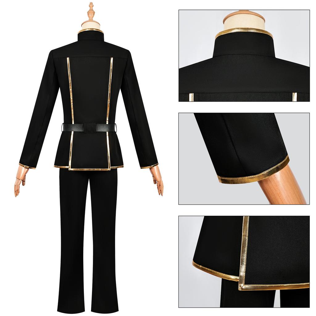 Halloween CODE GEASS Lelouch of the Rebellion Anime Lelouch Lamperouge Cosplay Costume Jacket Set Christmas Disguise Stage Wear
