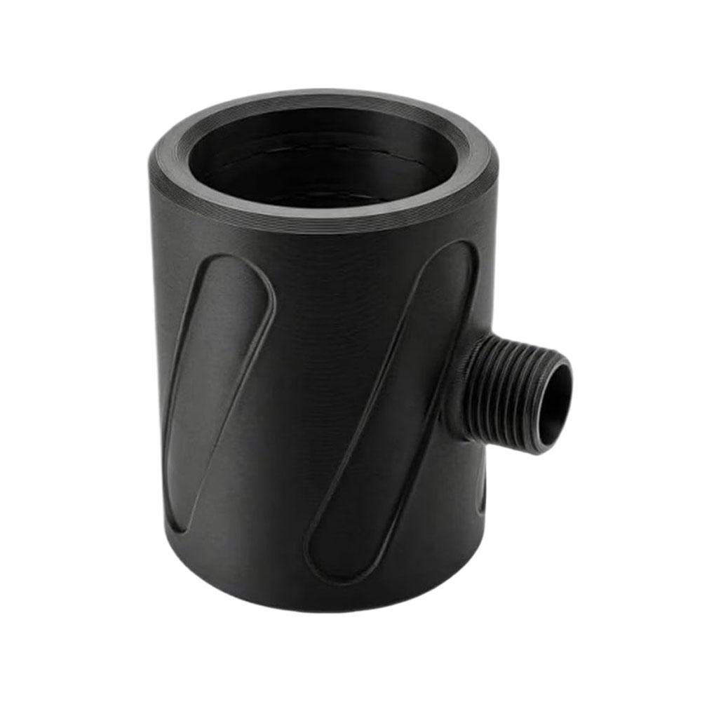 Soffione Doccia ad Ugello a Spirale ad Alta Pressione, Design di Massaggio e Lavaggio Manuale Stampato in 3D, Soffione Doccia Universale per Bagno