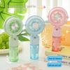 2026 USB Rechargeable Hydrating Spray Fan: Compact Desktop & Handheld Cooling for Dorms