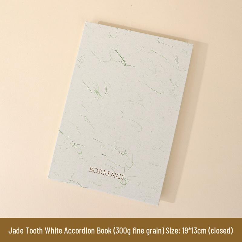 Portable Cotton Watercolor Accordion Planner - 300g Fabric for Travel & Student Paintings