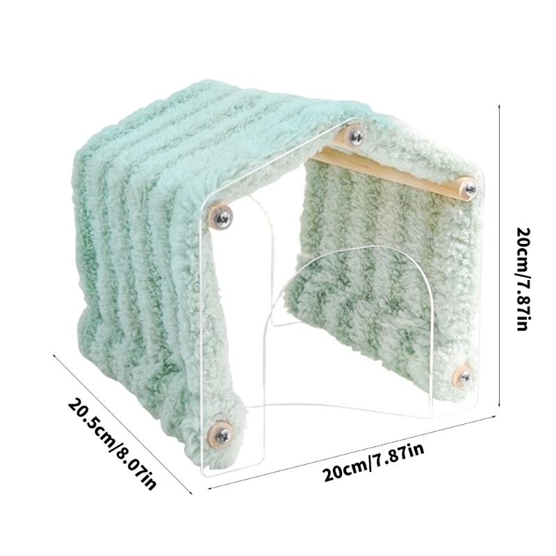 Hamster Rodents Hideaway Toy Gerbil Shelter Hideouts Pet Habitat Bed for Ferrets Hamster Toy Guinea Pigs Toy