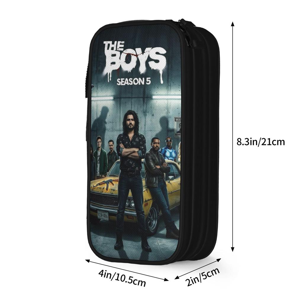 The B-Boys TV Series Pencil Cases Fashion   Pen Box Bag Girls Boys Large Storage School Supplies Gift Pencilcases