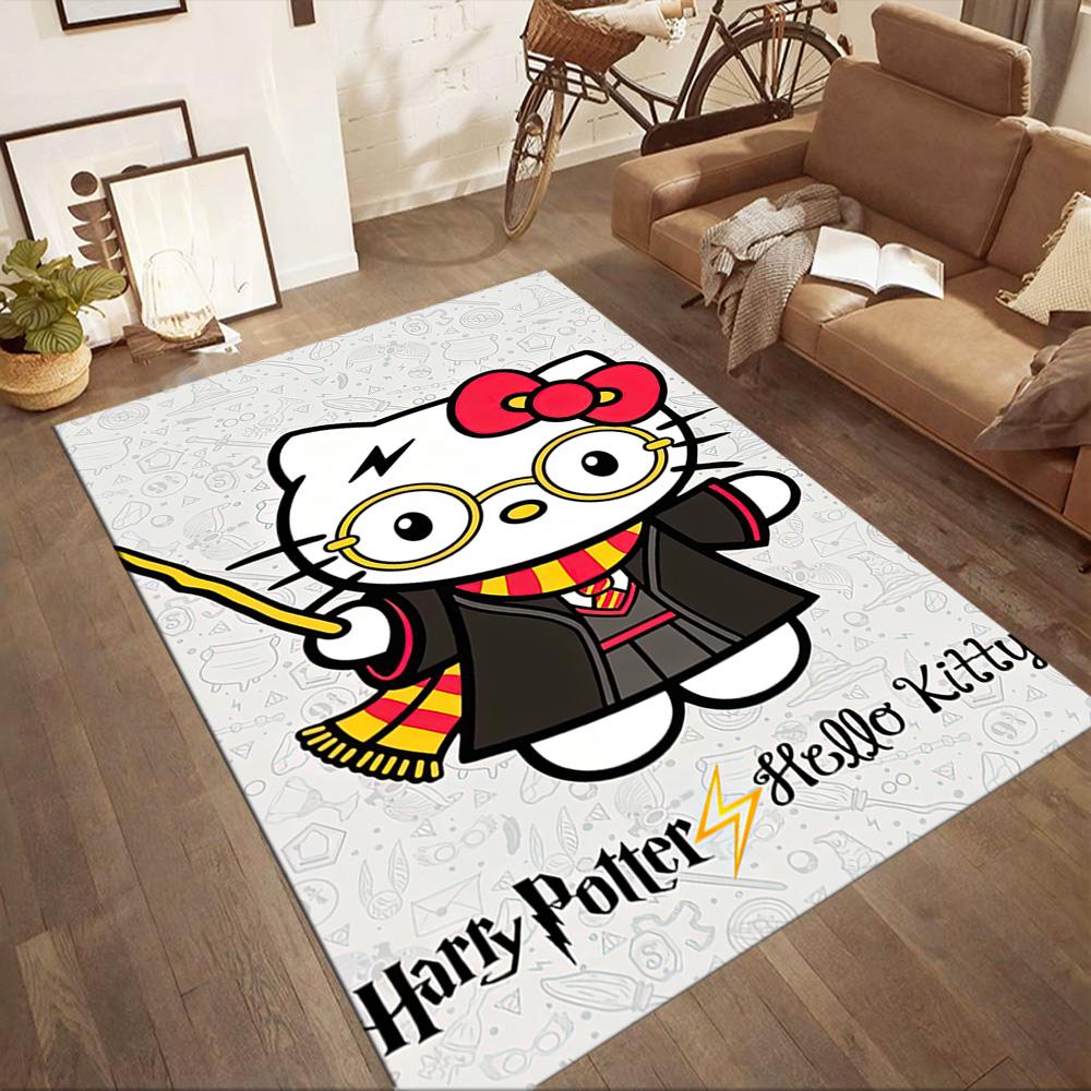 Harry Potter Adventure Square rugs are a great choice for living rooms, bedrooms, home décor, and as gifts.
