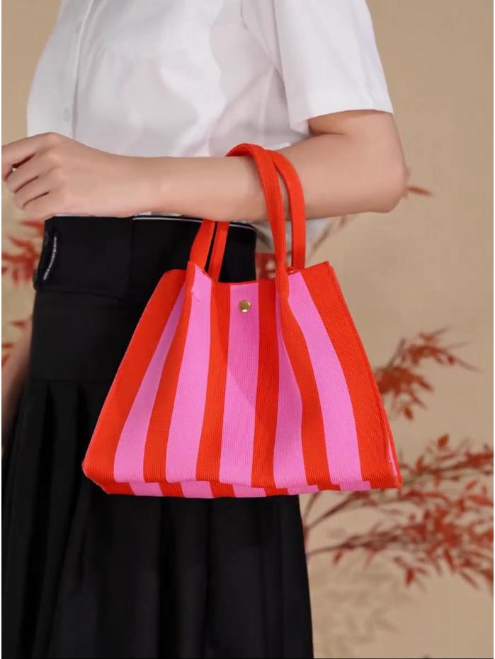Bolsa Tote e Transversal Feminina de Luxo de Grande Capacidade para o Dia a Dia Primavera/Verão 2024