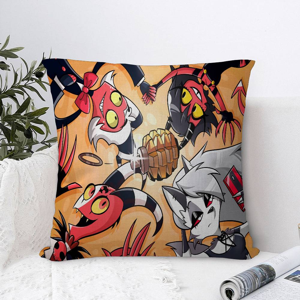 Cartoon H-Helluvas Boss Terror Pillow Cover Design cushion Cover decor Holiday Decorati