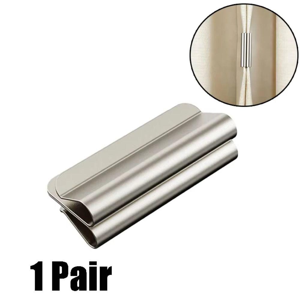 Reusable Drill-Free Clips Magnetic Blackout Clips Window Drape Holders Home Use