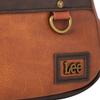 Waist Antique Synthetic Body Camel [Lee] Bag, Leather-like Leather, Bag, One-shoulder Bag,