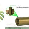 Industrial Male Female Connector Double Chamber Separator 30MPa Pressure Resistance Pneumatic Coupler for Diving