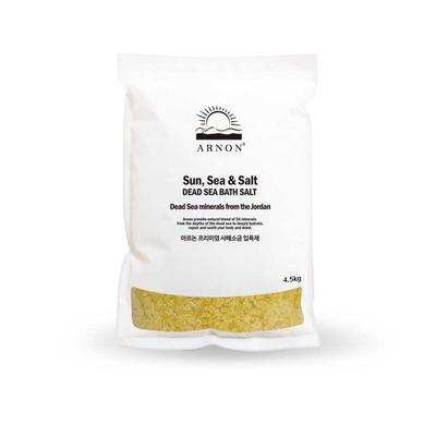Sale da bagno sale del Mar Morto 4,5 kg grande capacità, limone 4500 g