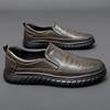 Fashion Men's Loafers Leather Flats Classics Driving Shoes Platform Footwear Men Casual Formal Business Shoes Zapatillas Para Hombre