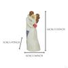 Figurita de Pareja para Boda y Regalo de San Valentín Decoración de Escritorio