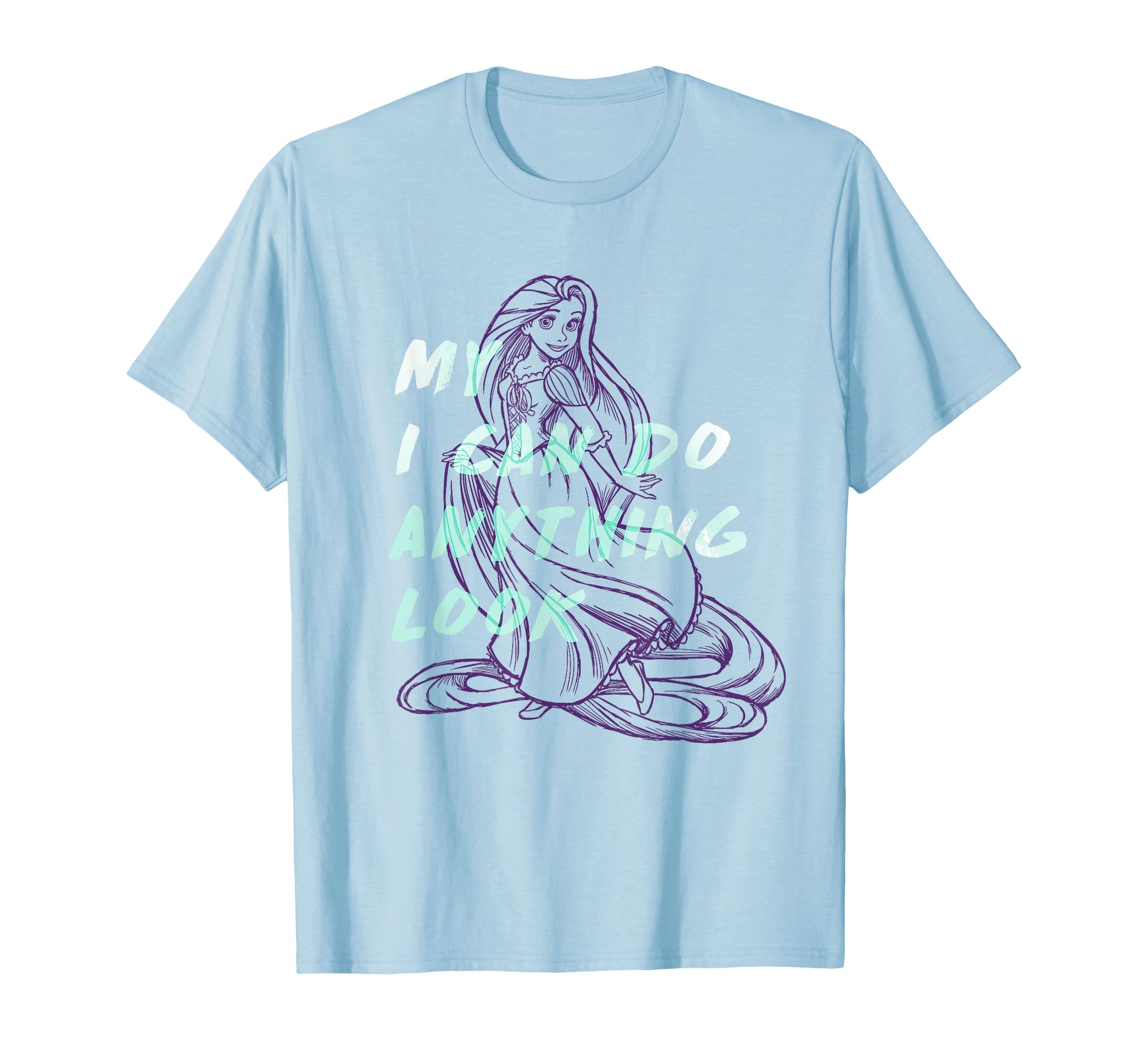 

Disney Princess Rapunzel I Can Do Anything Sketch T-Shirt