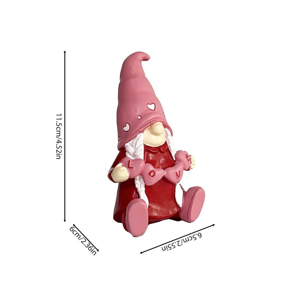 

Gnome Cartoon Adorable Elf Resin Craft For Home Living Room Table Decor Gift Style A Sprite