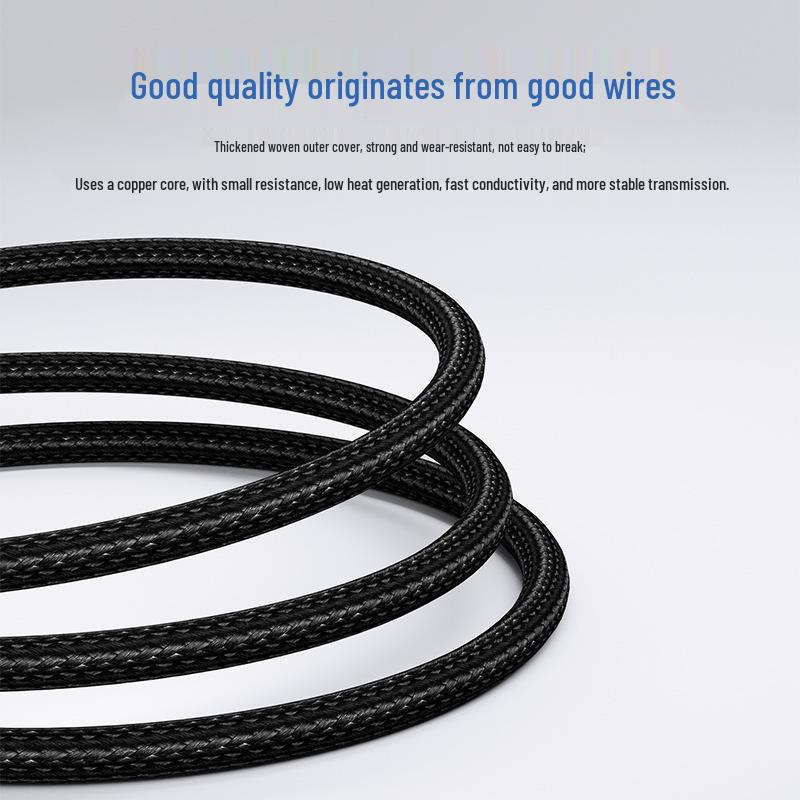 Type-C to DC 100W Fast Charging Cable for HP, Lenovo, Dell Laptops - 2 Meters