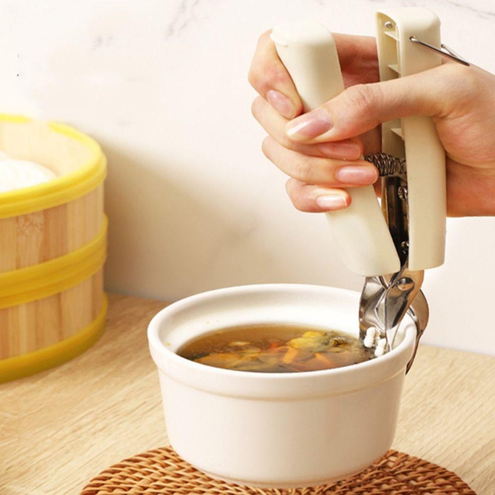 Bowl Gripper Dish Lifter Non-Slip Pan Gripper Kitchen Supplies Anti-scalding Clip  Oven Tray