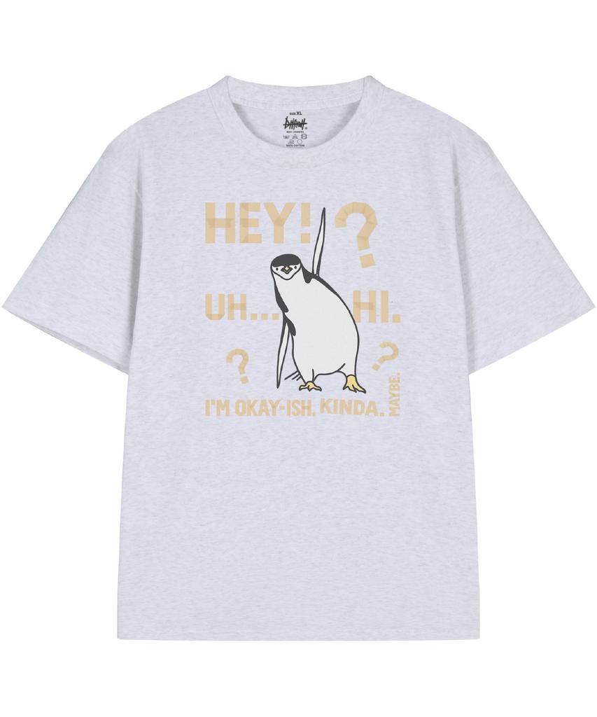 DRIFTOUT Tape Hey Penguin Short Sleeve T-Shirt (3 Colors)
