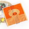 Cartoon Puppy Bear Quick-Drying Jacquard Hand Towel, 100% Cotton, 25x25 cm.