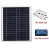 300W Solar Panel 18V Aluminum Monocrystalline Dual USB Power Portable Outdoor Solar Cell Solar Generator for Phone Laptop Camper