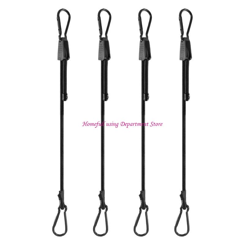 Bungee Straps Easy to Adjust Elastic Cords Luggage Bungee Straps Easy to Use for Securing Cargo Luggage & Equipment