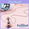 Genshin Impact Wanderer Glocken Halskette Exquisite Legierung Kupfer Anhänger
