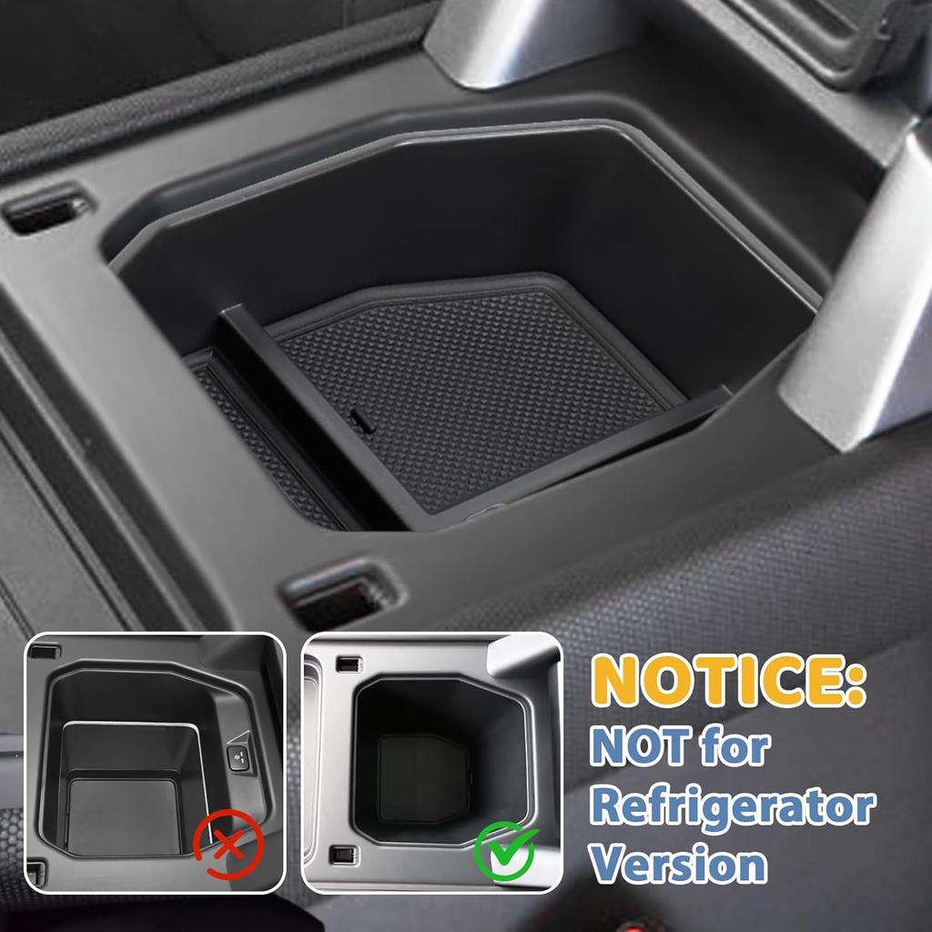 Center Console Organizer Compatible With -2024 Land Rover Defender Armrest Storage Box And Armrest Hidden Tray Middle Console Organizer Interior