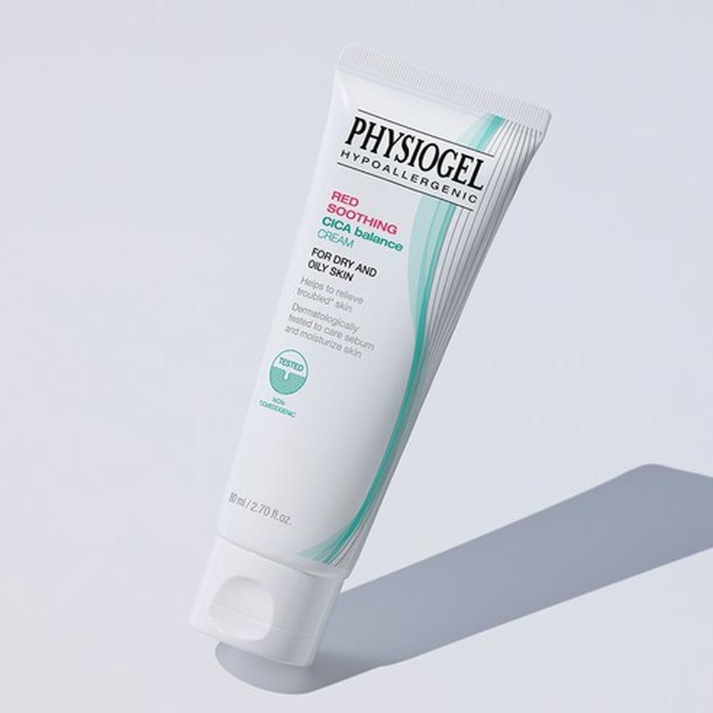 Physiogel Red Soothing Cica Balance Cream 80ml Barrier Care Moisturizing, Korean