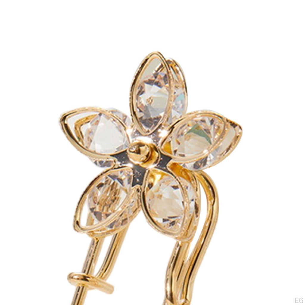 Brooch Pin for Women Clothing Scarf Clip Sweater Shirt Decorative Ladies Girls