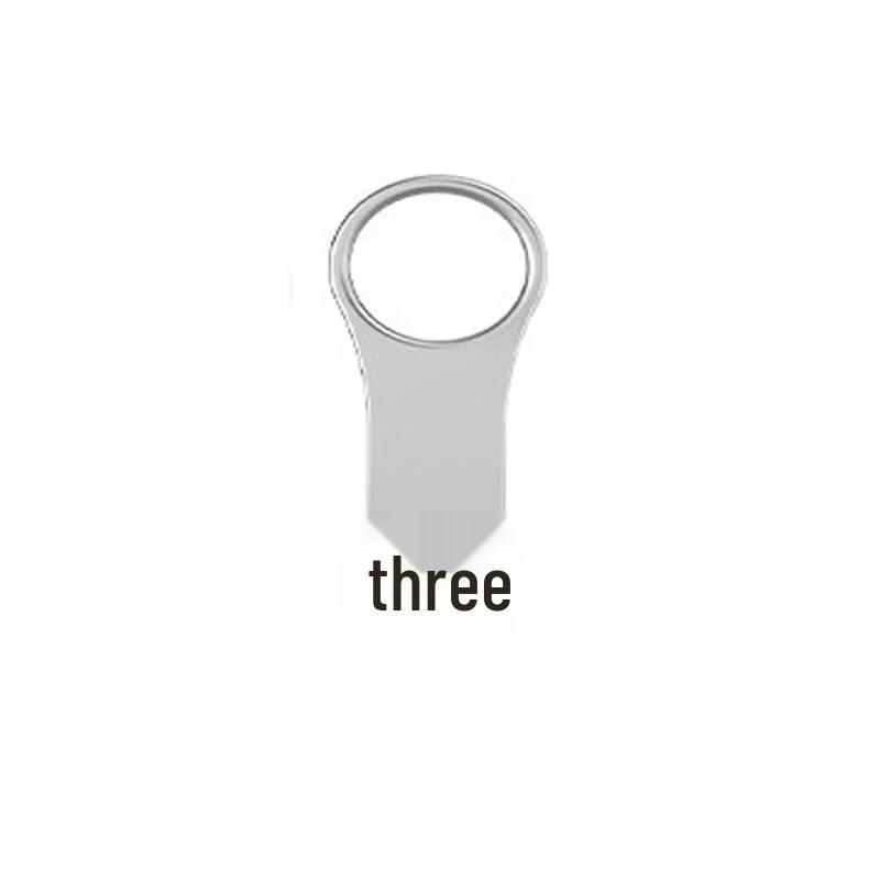 OLOEY Metal Waterproof Keychain USB Drive 32GB