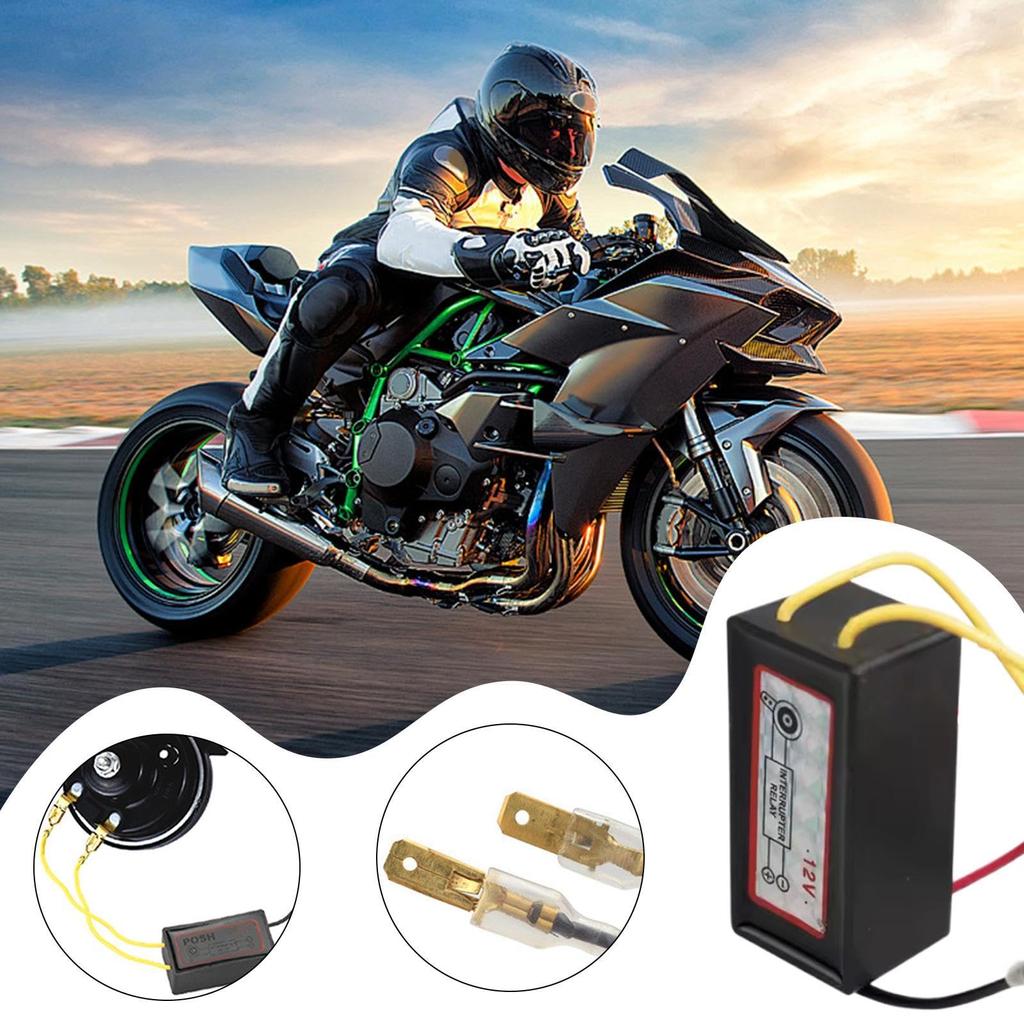 Horn Relay, Relay - 12 Volt Portable Motorcycle Horn Wiring Relay | Vehicle