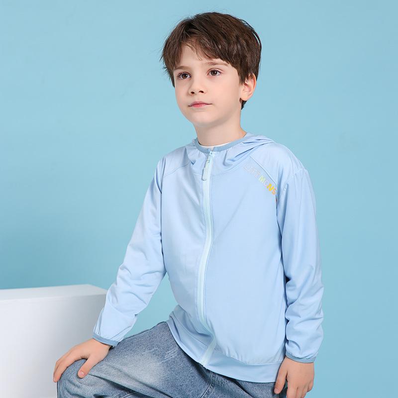 Kids' Summer Sun Protection Quick-Dry Jacket – Boys' Sportswear and Girls' Anti-Mosquito Skin Clothing