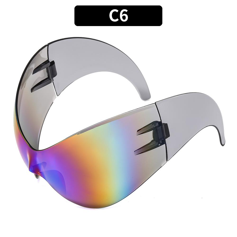 JYL TS Sunglasses Hip-hop Party Frameless Women/3626