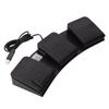 USB Foot Pedal Triple Key Ergonomic MIDI Controller, Perfect for Playing Games, Transcription/Factory Testing, Works with Linux, OS X, and Android