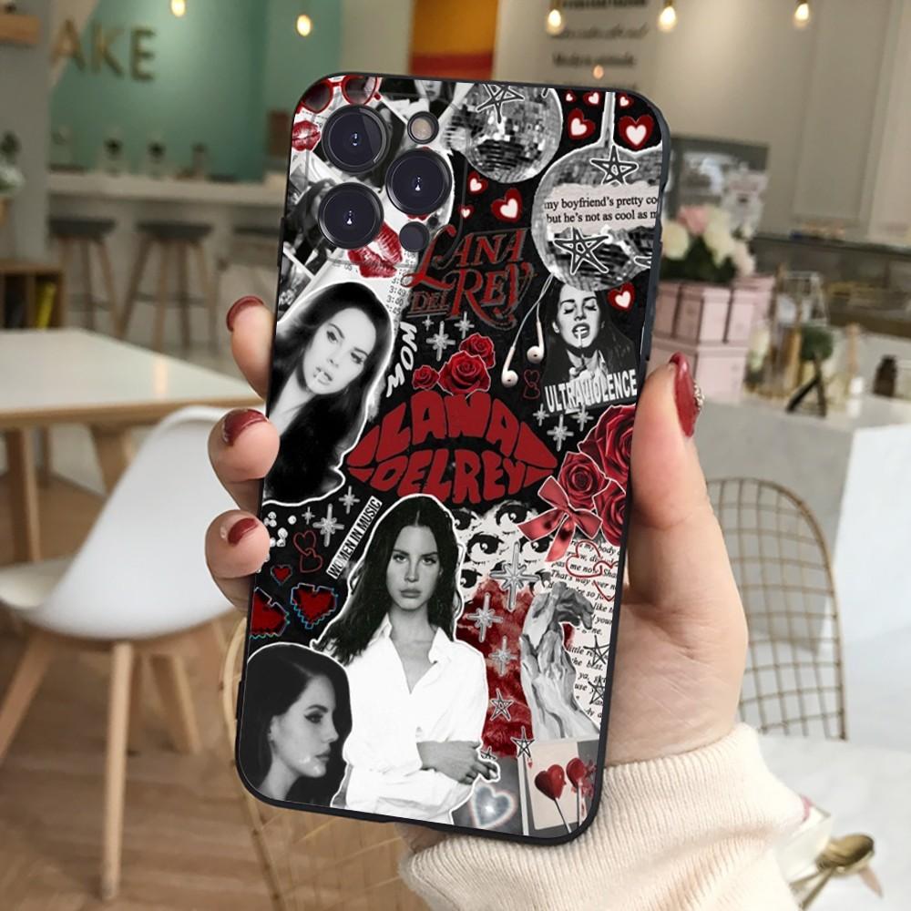 Lana Del Rey Phone Case Silicone Soft for iphone 16 15 14 13 12 11 Pro Mini XS MAX Plus X Cover
