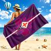 ACF Fiorentina Beach Towel Quick Dry Soft MicrofiberSand Resistant Oversized Cabana Bath Sheet for Swimming Pool Travel Gift