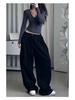 Damen American Retro Faule Sommer Weite Hosen