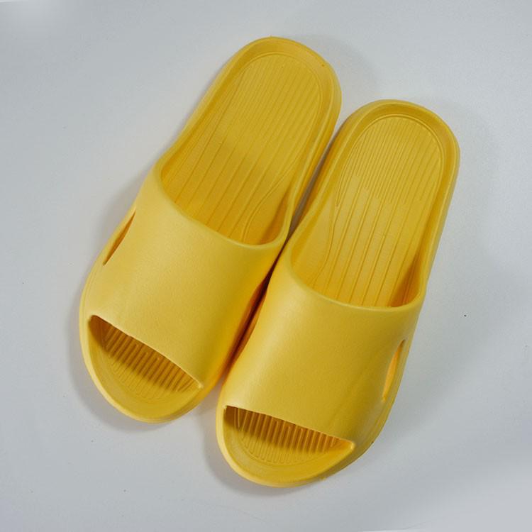 

Женские летние нескользящие домашние тапочки - Прохладная, удобная обувь для ванной Size 38-39 жёлтый