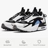 Nike Baskets Air Max Furyosa Blanches et Noires pour Femmes Summit-White DH0531-002