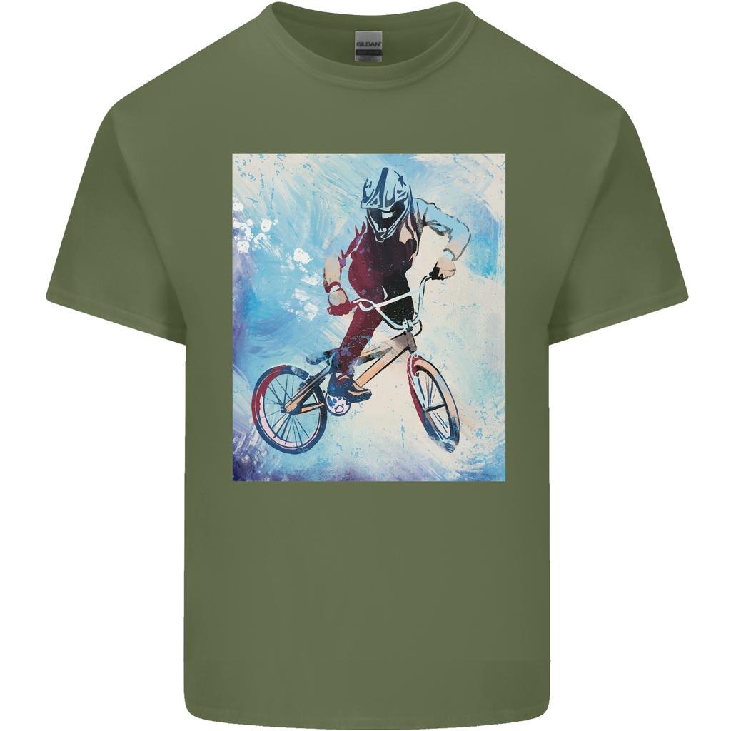 A Cool BMX Design Unisexs Light Cotton TShirt