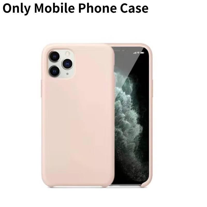 

Stylish Liquid Silicone 11 Pro Max Case Original Design Anti-drop Protection розовый