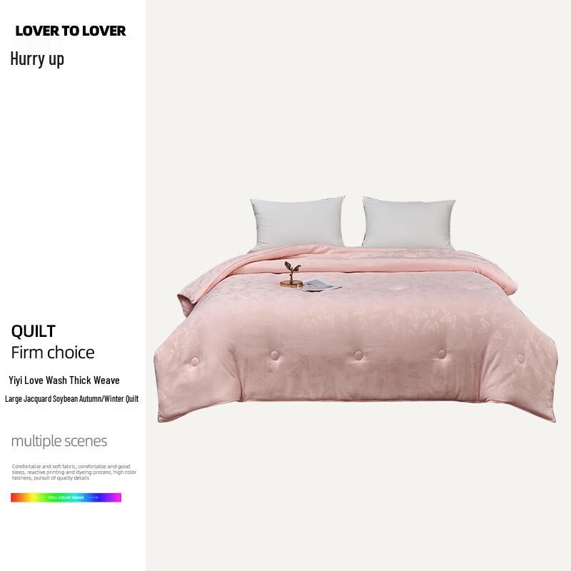 Yiyiai YJD26189 Washed Jacquard Soy Blend Quilt