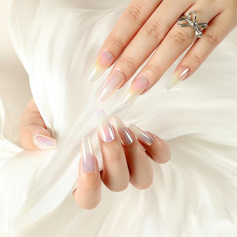 

Wearing Armor Aurora Collection Slices Nail Products Detachable Press On Nails
