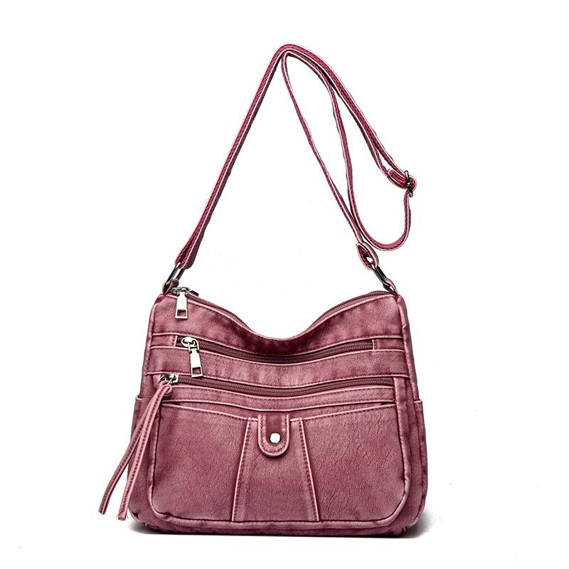 New women's fashion shoulder bag simple casual women's bag shoulder oblique span bag mother casual bag