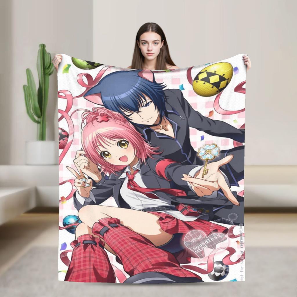 Japanese S-Shugo C-Chara! Blankets Kids Adults Flannel Throw Blanket For Living Room Warm Soft Custom Quality Bedspread Gift