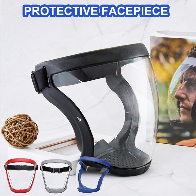 Protective Face Shield Face Shield Mask for Work Full Face Shield for Whacking Face Shield Mask with 20Pcs Filter