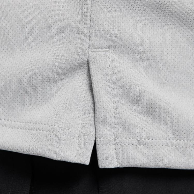 Nike Dry Fit UV Solid Color Crew Neck Casual Short Sleeve T-Shirt Men Tops Gray DV9316-098