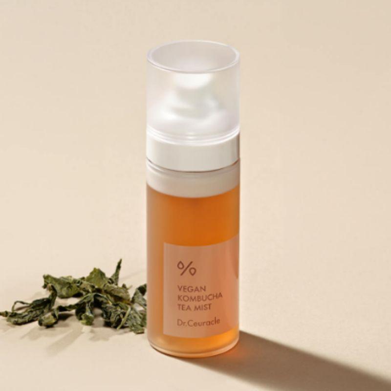 

Dr.Ceuracle Vegan Kombucha Tea Mist Hydrating Glow Facial Spray 80ml K-Beauty Radiance Boost