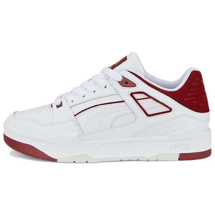 PUMA Slipstream  White Intense Red  Men s 388549-05 EU 44.5